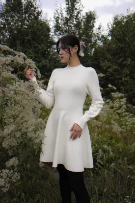 Merlina Knit Dress - Ivory
