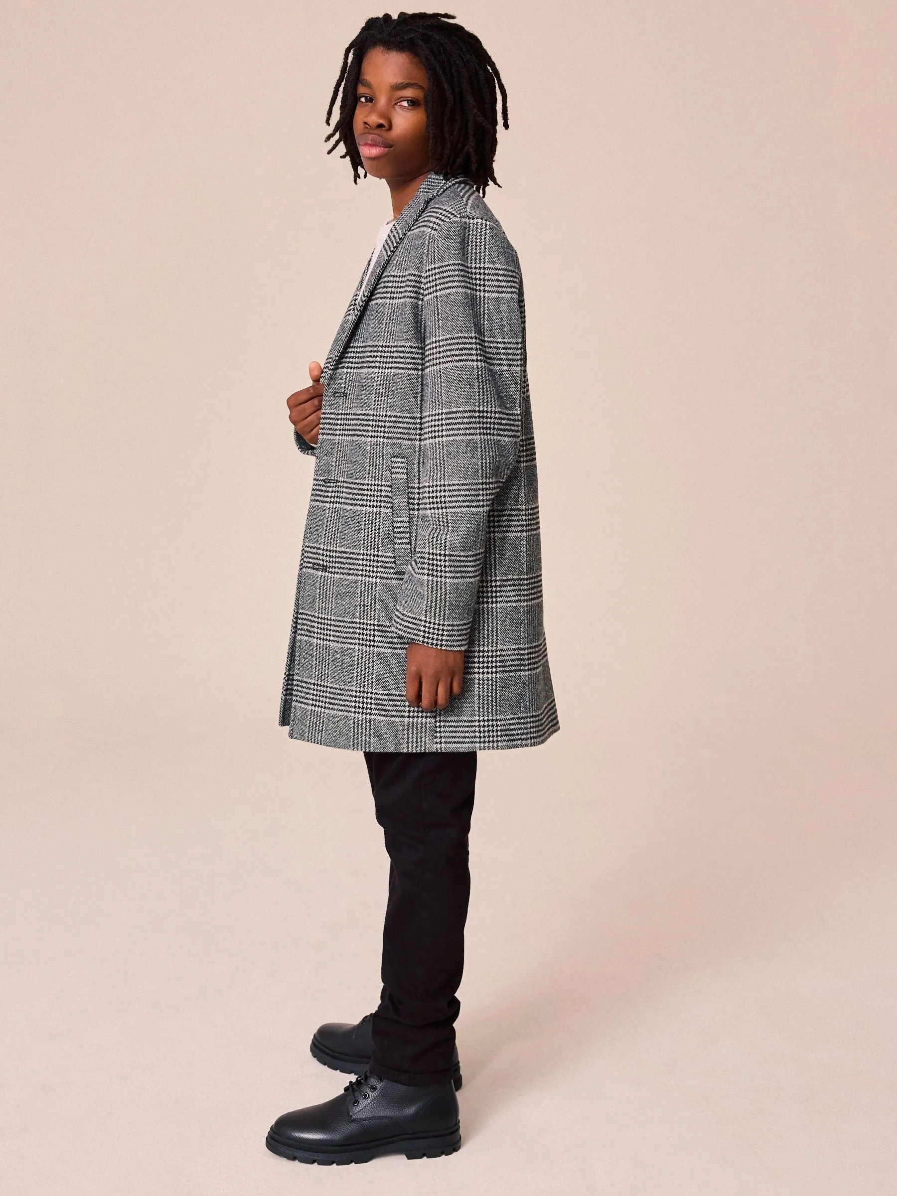 Monochrome Monochrome Overcoat (12mths-16yrs)