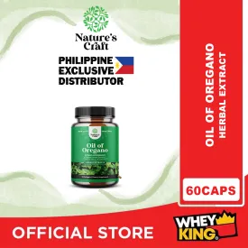 Natures Craft Oil of Oregano - 60 Softgels Digestion support
