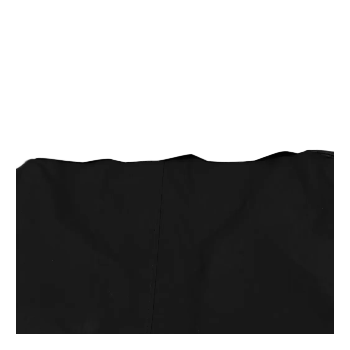 Nylon Mix Parka Black