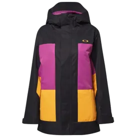 Oakley Beaufort RC Insulated Wmns Jacket Black/Purple/Amber Yellow