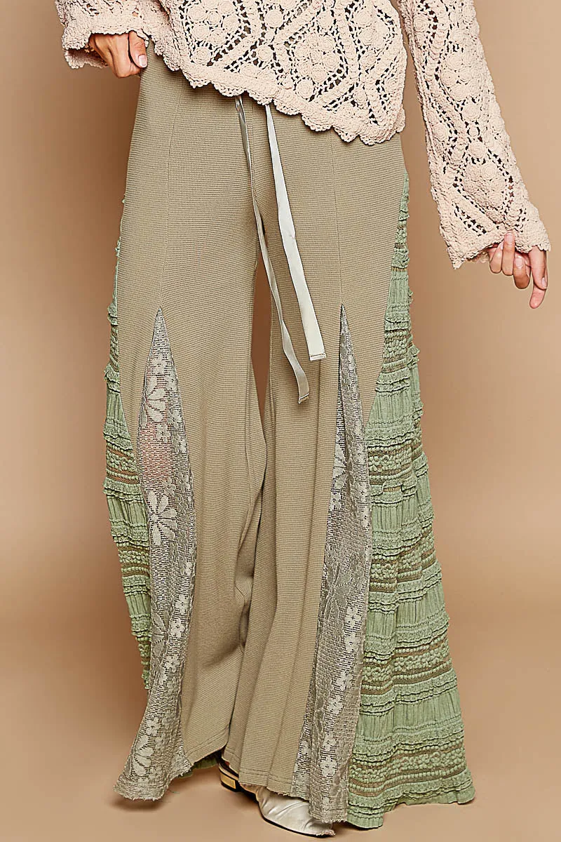 Olive Wide Leg Pant