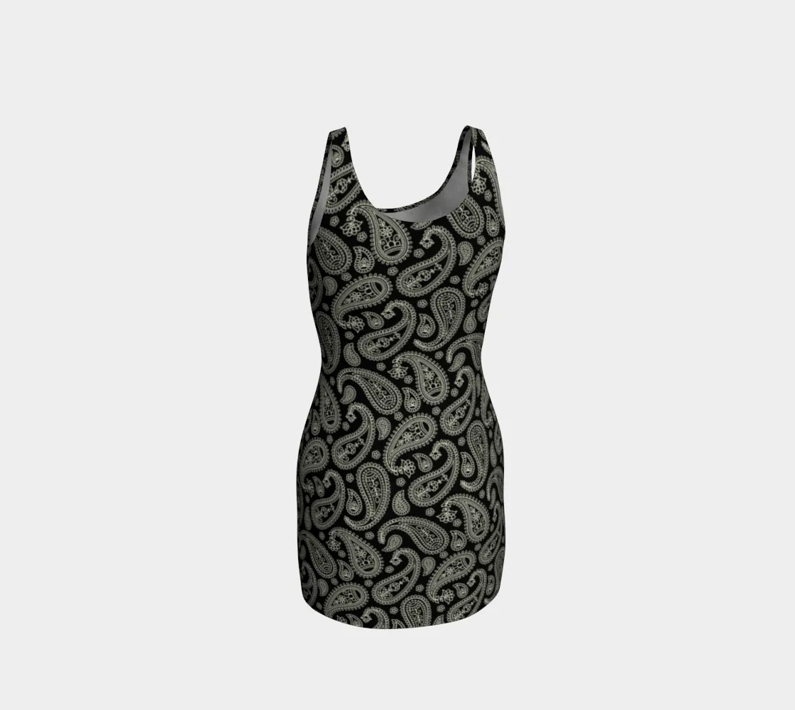 Paisley Paradise Bodycon Dress