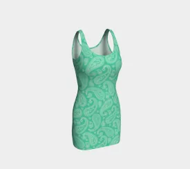 Paisley Planet Bodycon Dress