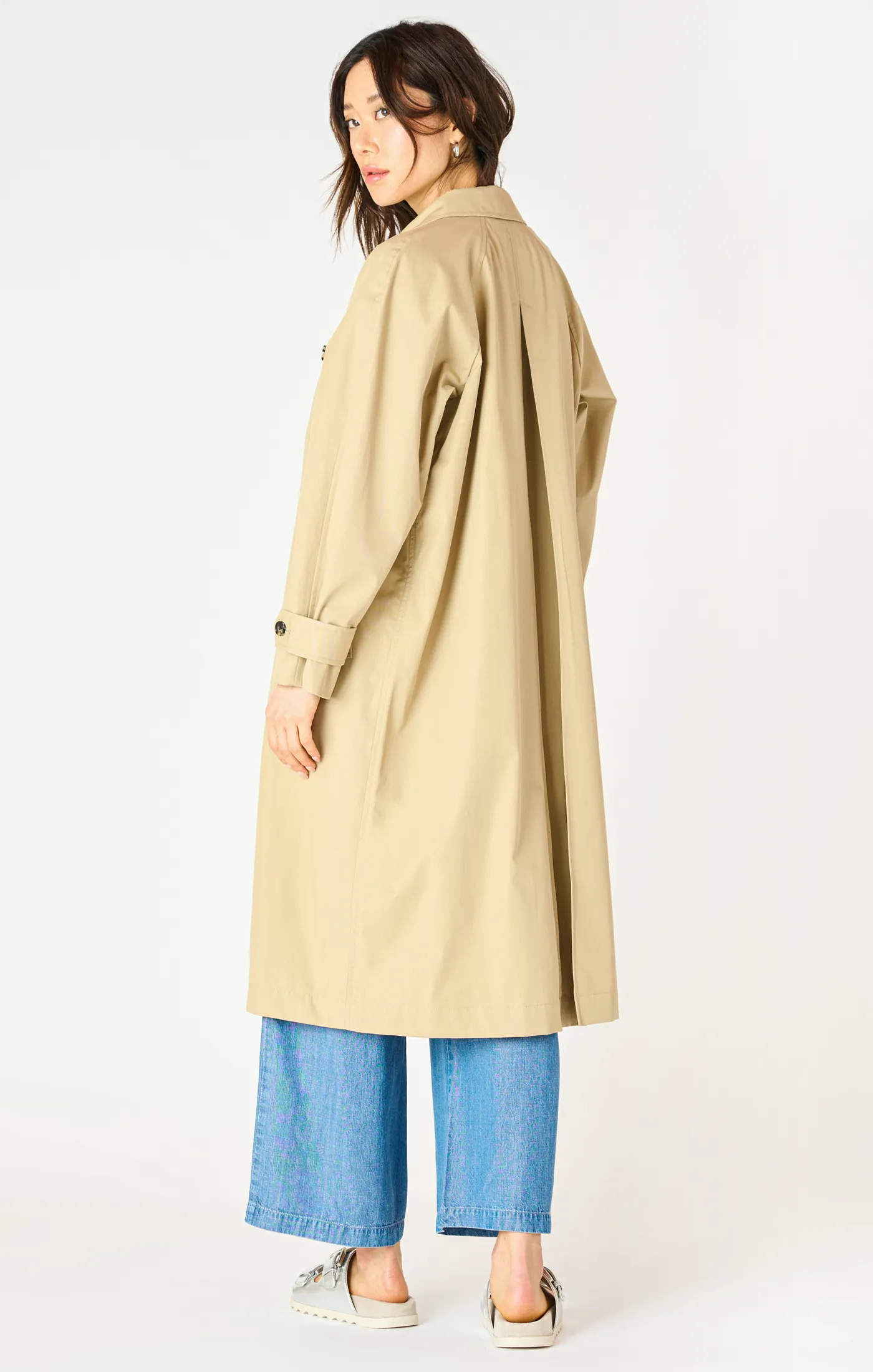 Relaxed Trench Coat | Tan