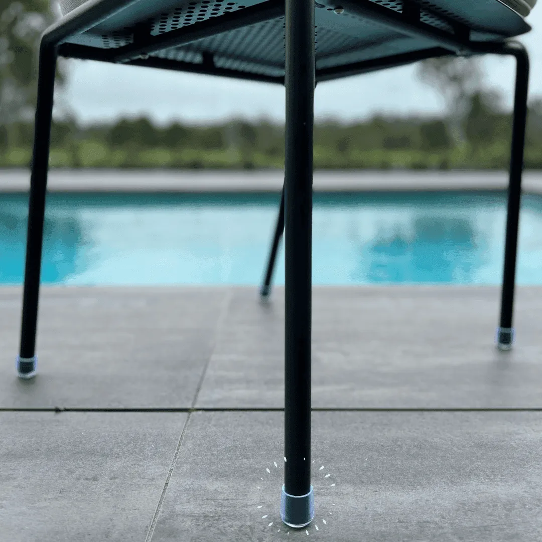 Round Thick Silicone Chair Leg Protector - Outdoor Furniture Protection