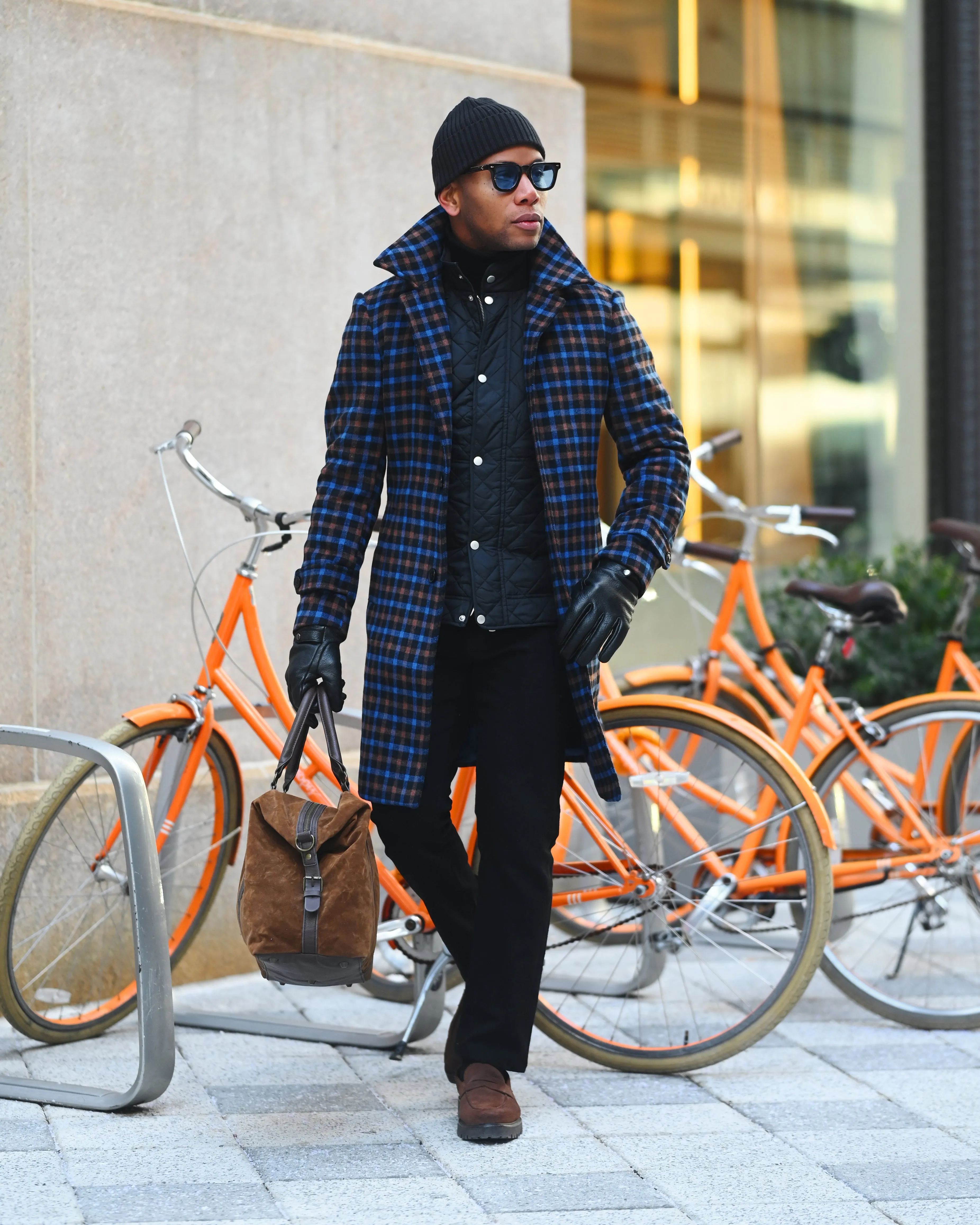 SG Car Coat – Royale   Coffee Plaid