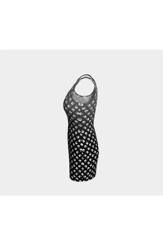 Skull-Ka Dot Bodycon Dress