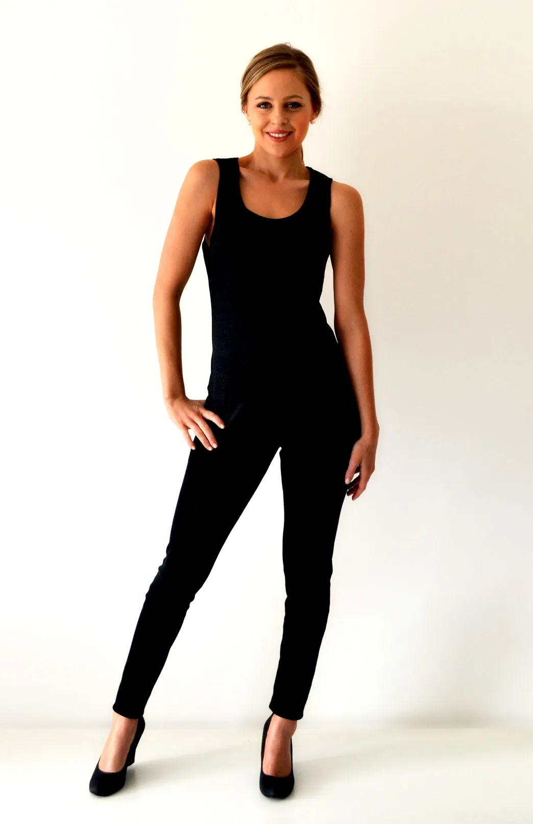 Sleeveless Scoop Top - Jersey
