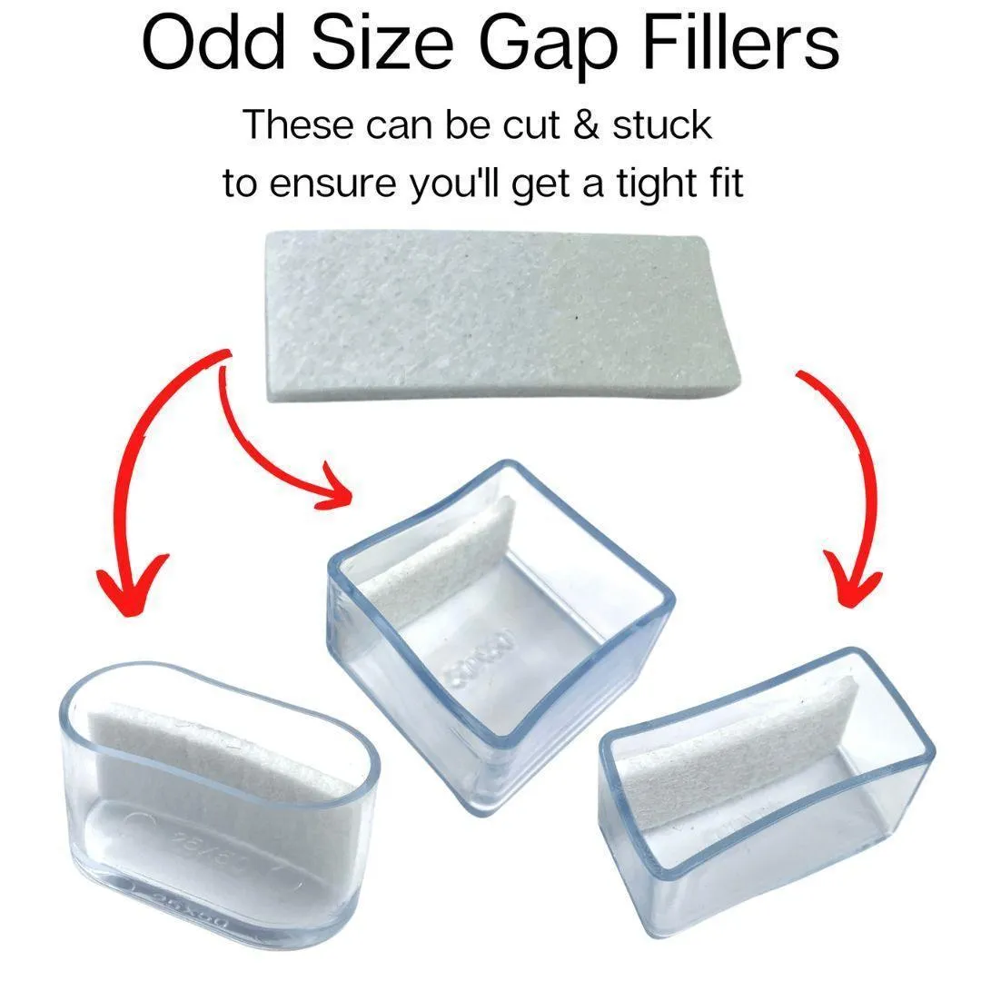 Square Silicone Non Slip Floor Protector - Floor Protection