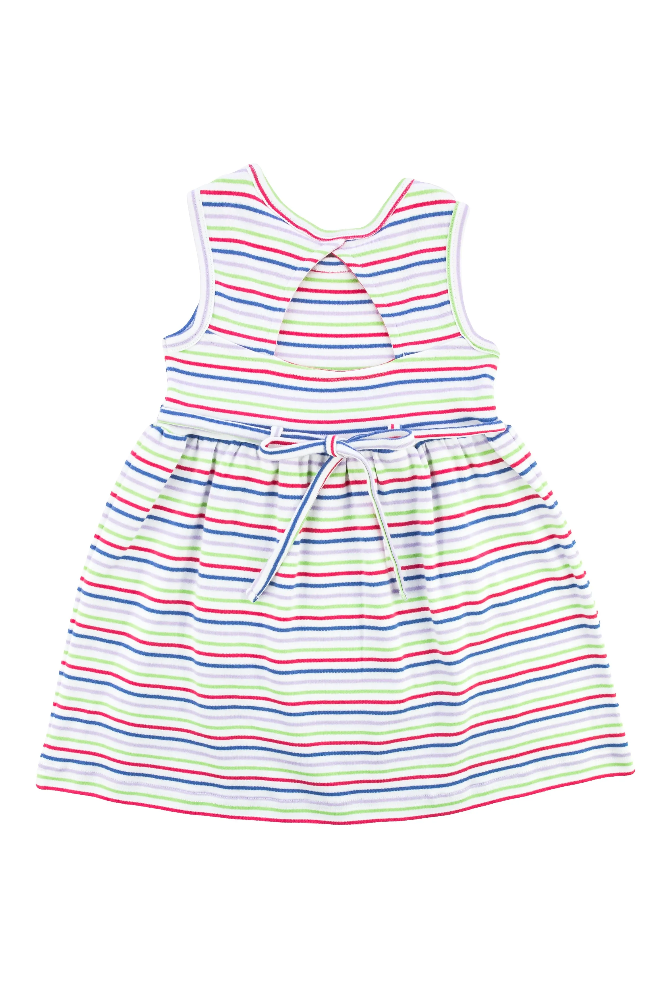 Stripe Knit Dress With Popsicles