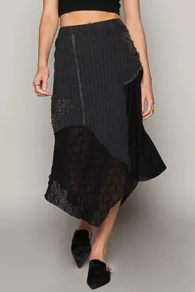 Textured Knit Skirt