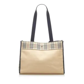 Trendy Inspired Burberry House Check Nylon Tote Bag (shg-16629)