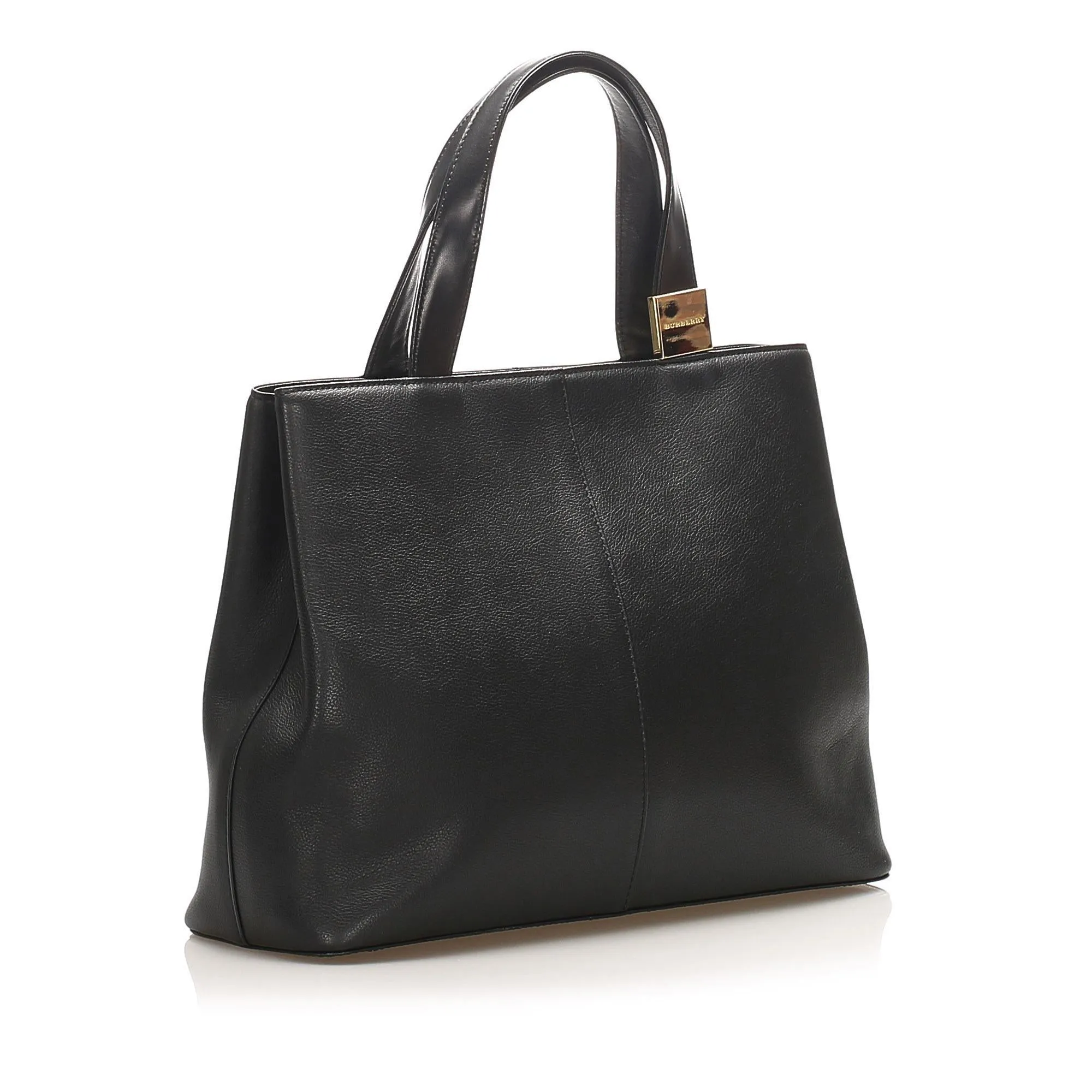 Trendy Inspired Burberry Leather Tote Bag (shg-15427)