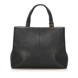 Trendy Inspired Burberry Leather Tote Bag (shg-15427)