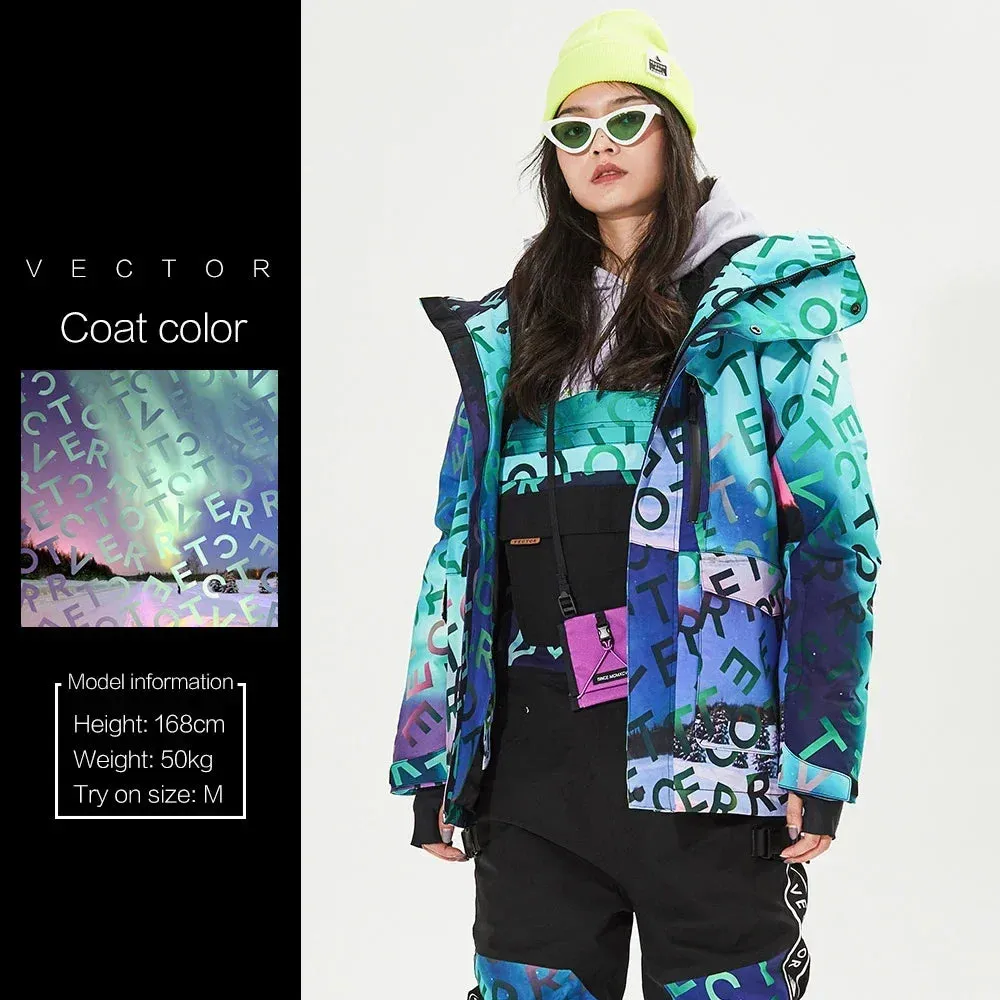 VECTOR Winter Thermal Snowboard Suit - Women's