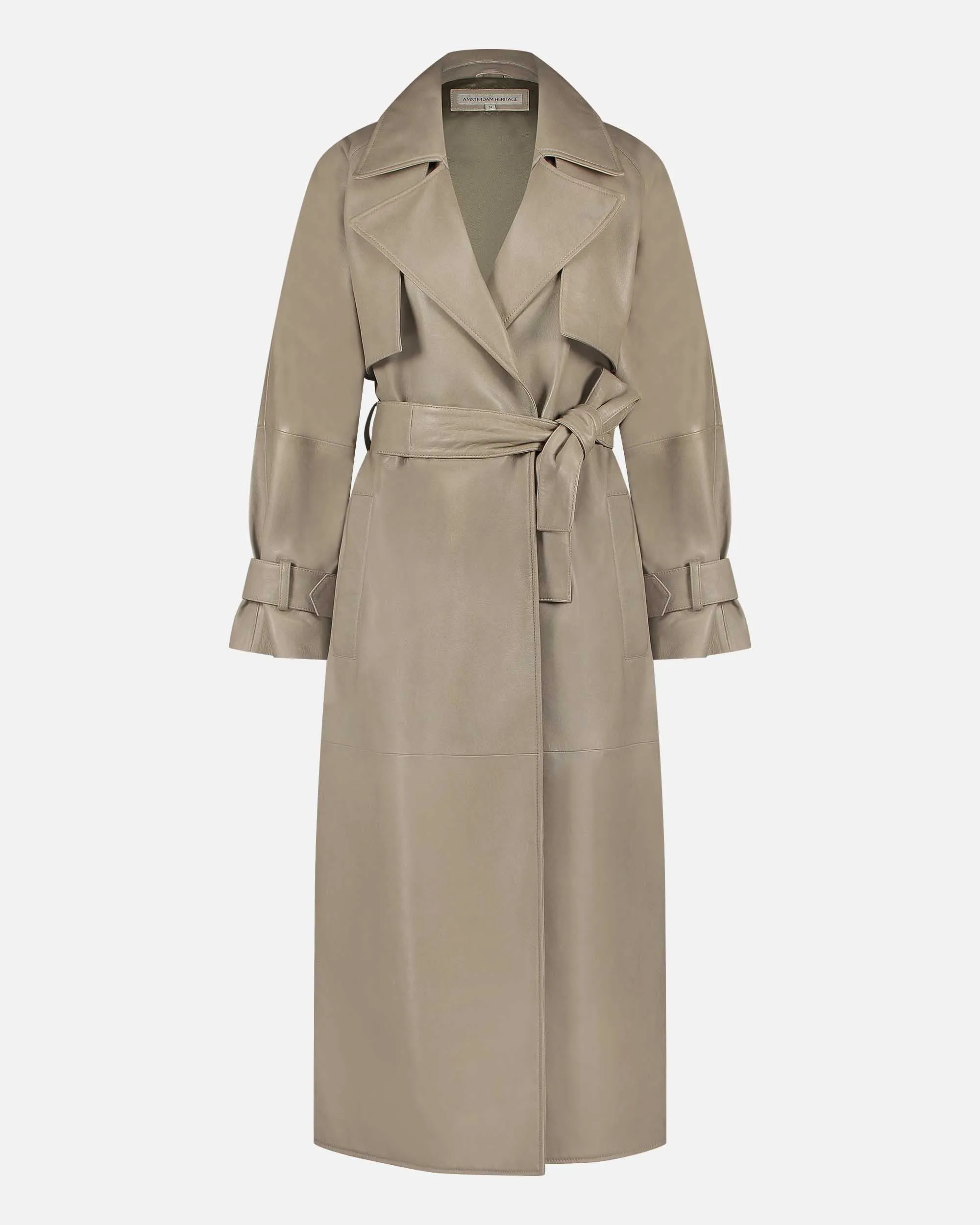 Venice | Leather Trench Coat
