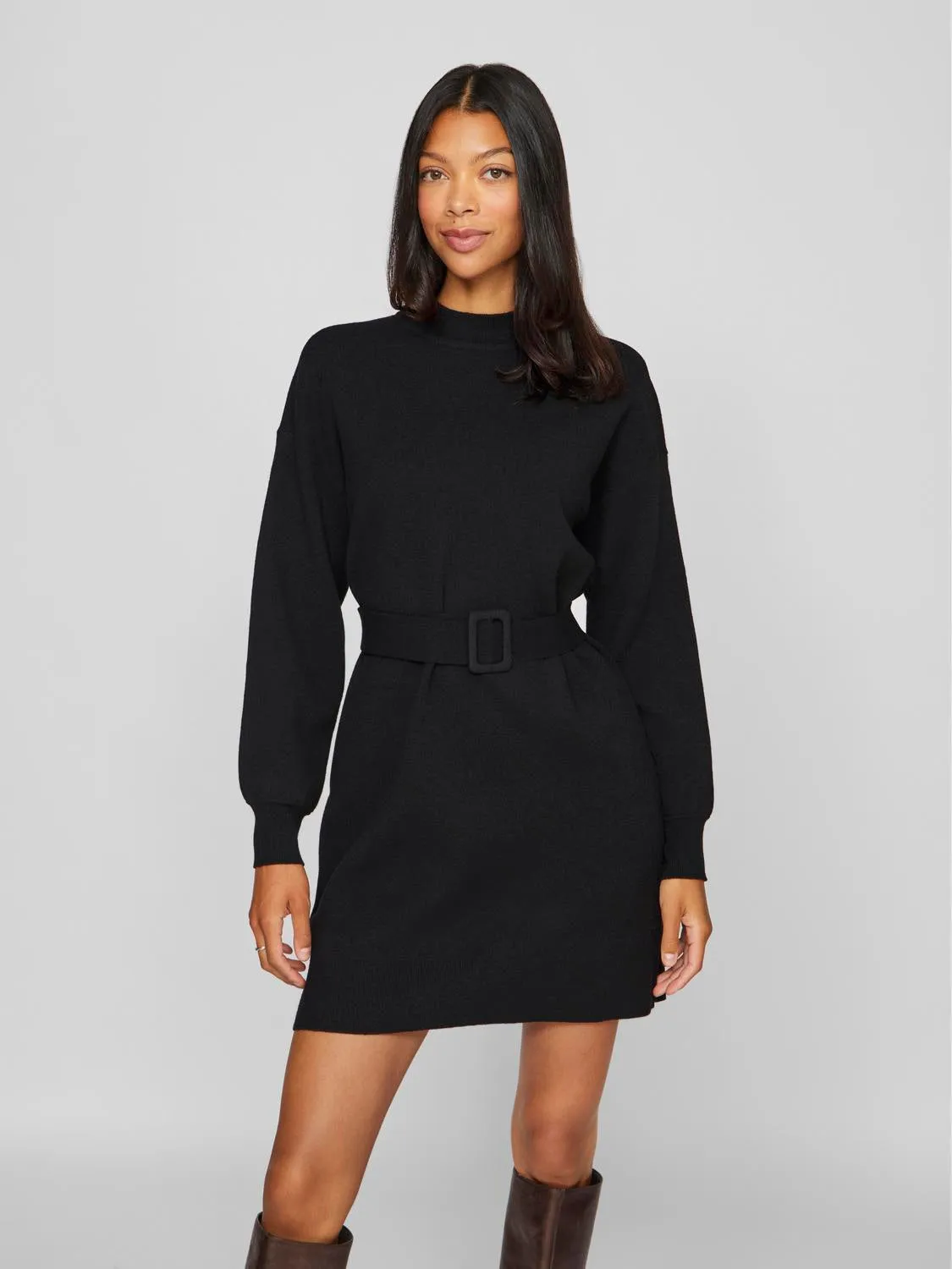 VIROSA Short Dress - Black