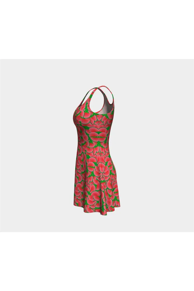 Watermelon Woman Flare Dress
